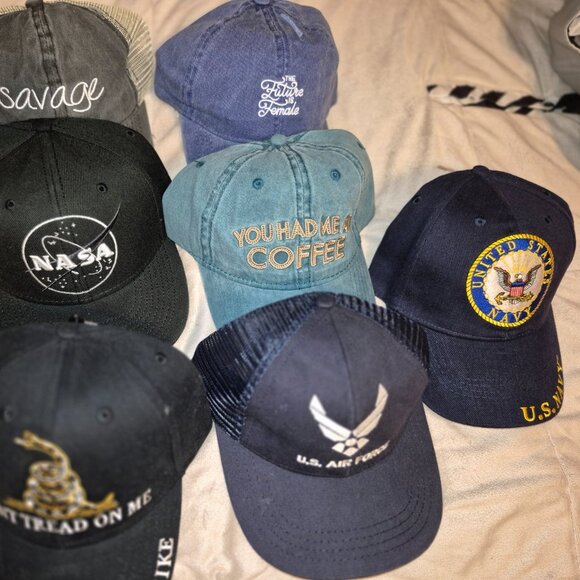 7 Assorted Baseball Style Caps main image 4